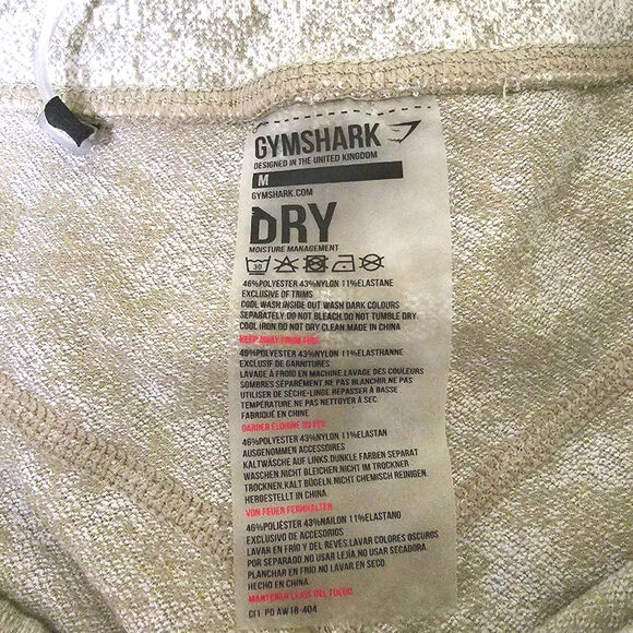 Gymshark Leggings Women's Fleur Texture Dry Moisture Management Size Medium NWT - Picture 6 of 6